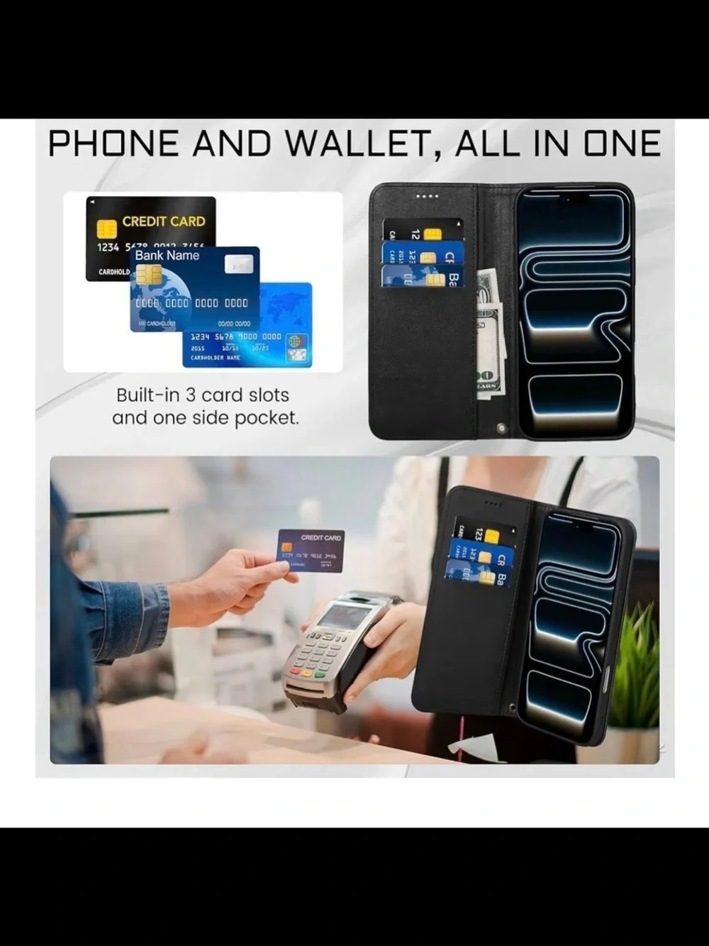 RSSVISS iPhone 17 Pro Max Wallet Case
